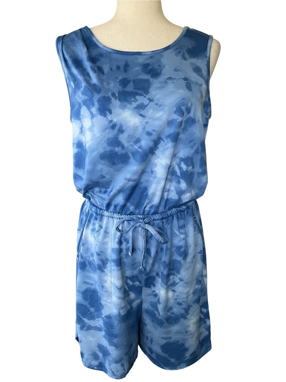 zuda Z-Cool Sleeveless Romper with Pockets